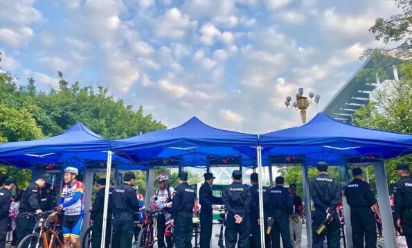 龍城保安圓滿完成2019環(huán)廣西自行車世界巡回賽(柳州賽段)安保任務